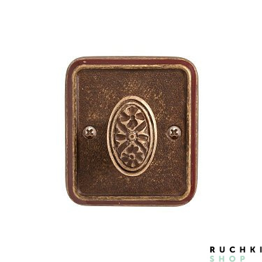 Сантехнический фиксатор BK 72 OB BRI, Бронза состаренная+эмаль, Val de fiori