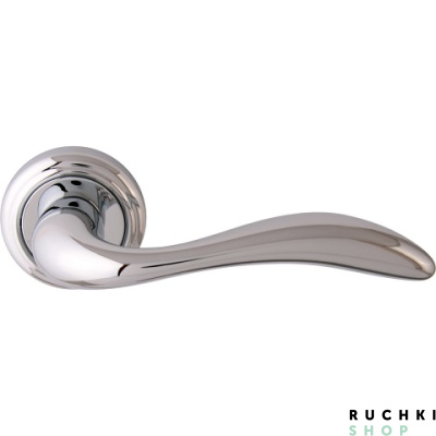 Ручка на розетке 50V LAGUNA 132V, Полированный хром, Melodia