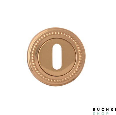 Накладка под ключ буратино PAT 50L, Полированная латунь, Melodia