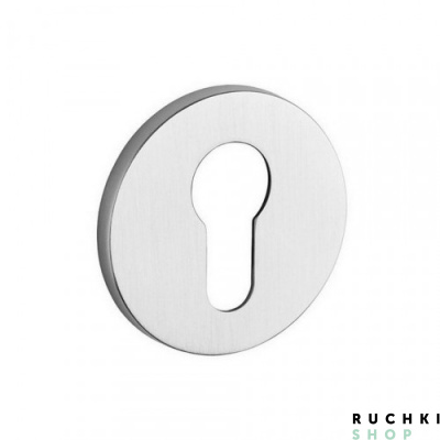 Накладка под цилиндр 4046 5S RT, Матовый хром, Tupai 