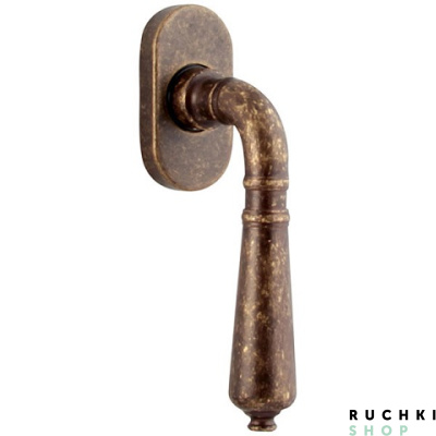 Оконная ручка ANTIK 0130, Античная бронза, Melodia 