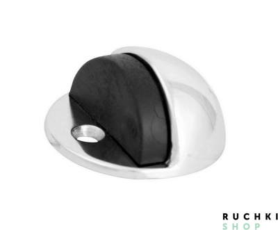 Ограничитель дверной 809, Хром глянец, Melodia 