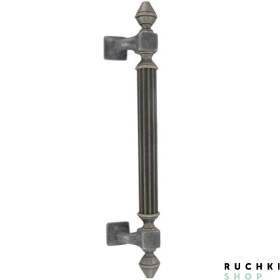 Ручка-скоба IMPERO MT 107 Z (ИМПЕРО) 430 мм, Серебро античное, Zermat