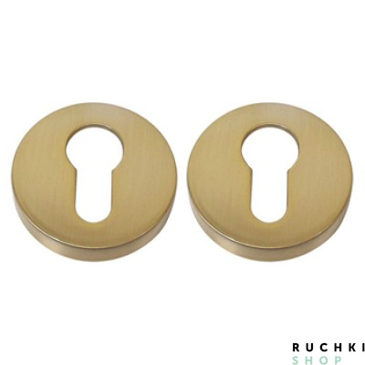 Накладка под цилиндр CD 43, Матовая латунь, Colombo