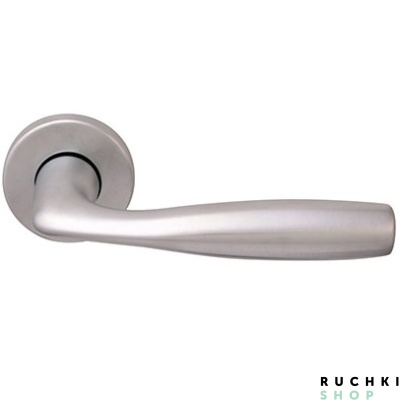 Ручка на розетке PHILIP 194 R, Матовый хром, Forme