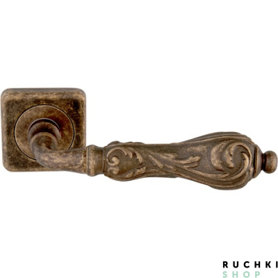 Ручка на розетке 50Z1 LIBRA 229Z1, Античная бронза, Melodia 