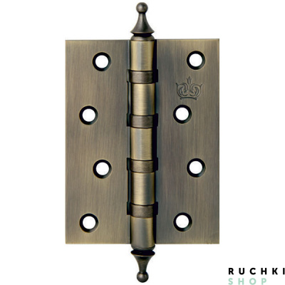 Петля универсальная 100*75*3 mm, Матовая бронза, Corona