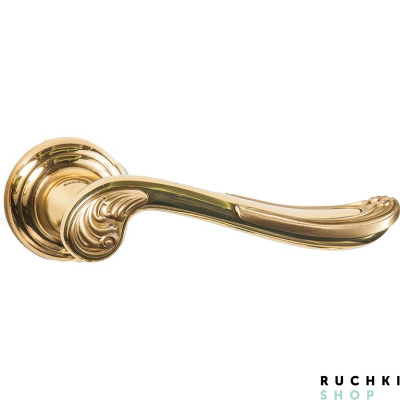 Ручка на розетке LORD, Полированная латунь, Mandelli