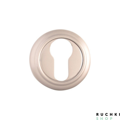 Накладка под цилиндр CUL 50V, Матовый никель, Melodia