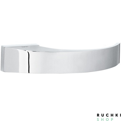 Ручка на розетке DEDOS 3094, Полированный хром, Tupai