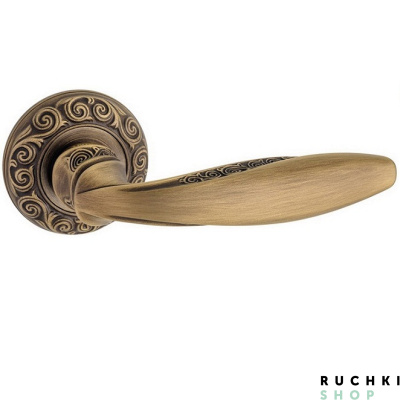 Ручка на розетке ANNA, Матовая бронза, Fimet