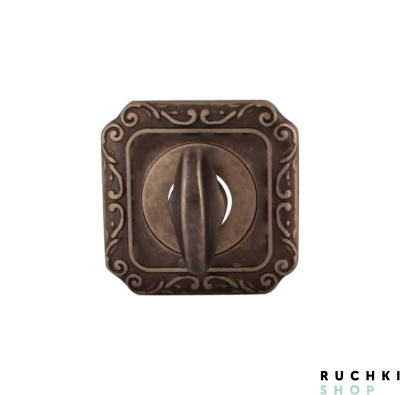 Сантехнический фиксатор WC 50Q, Античное серебро, Melodia 