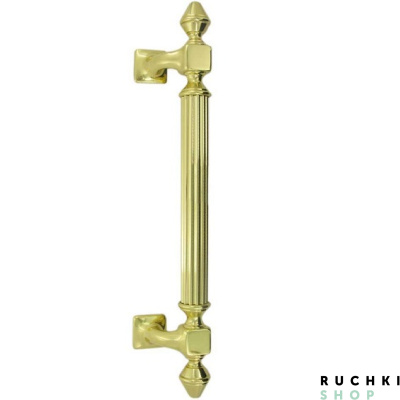 Ручка-скоба IMPERO MT 107 Z (ИМПЕРО) 430 мм, Полированная латунь, Zermat