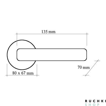 Ручка на розетке 50Z LIBRA 229Z, Античное серебро, Melodia 