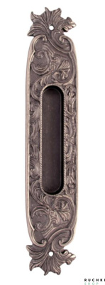 Ручка для раздвижных дверей 8050, Серебро античное, Class 