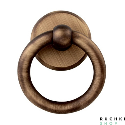 Ручка-гонг ANNELO 110*140 мм, Бронза матовая, Melodia 