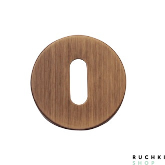 Накладка под ключ буратино 50 R, Матовая бронза, Forme