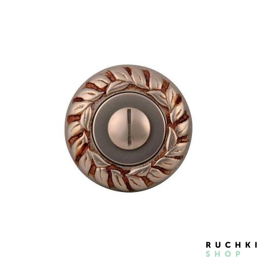 Сантехнический фиксатор WC 60mm , Французское серебро, Melodia 