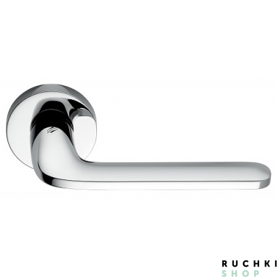 Ручка на розетке ROBOQUATTRO, Полированный хром, Colombo  