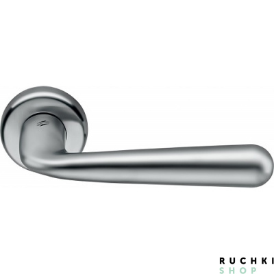 Ручка на розетке ROBODUE, Матовый хром, Colombo  