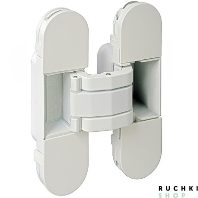 Петля скрытая AGB ECLIPSE 2.0, Белая, AGB