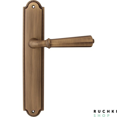 Дверная ручка на планке DENVER 424/458, Матовая бронза, Melodia 