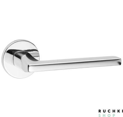 Дверная ручка на розетке Adele 1239/208 F04, хром полированный, Fimet