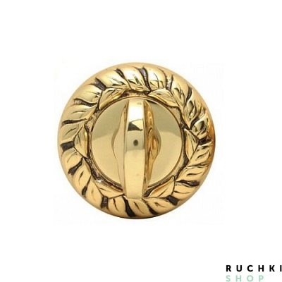 Сантехнический фиксатор WC 60, Золото 24К с коричневой патиной, CLASS