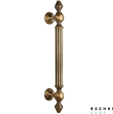 Ручка-скоба IMPERO (ИМПЕРО) 428 мм, Бронза вестерн, Zermat 