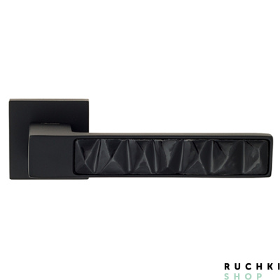 Ручка на розетке BIBLO, Керамика/черный, Venezia Unique