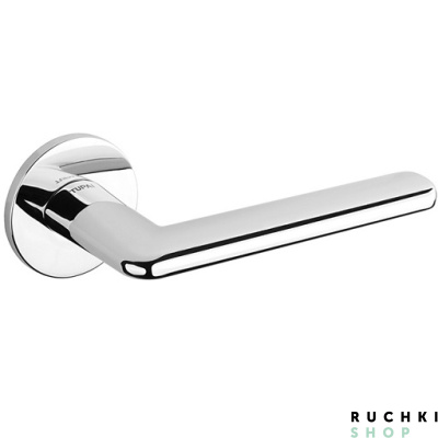 Ручка на розетке ELIPTICA 3098 5S RT, Полированный хром, Tupai