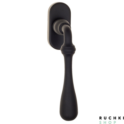 Ручка оконная Fratelli Cattini "RETRO" FW 7-NM матовый черный