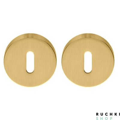 Накладка под ключ буратино CD 1043, Матовая латунь, Colombo 