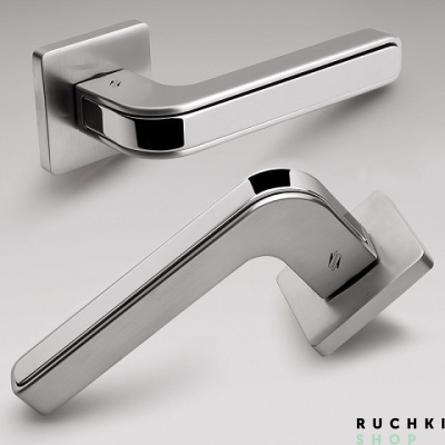 Ручка на розетке TECNO, Матовый хром/хром, Colombo   