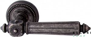 Ручка на розетке 50L NIKE (НАЙК) 246L, Античное серебро, Melodia 