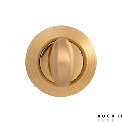 Сантехнический фиксатор WC 50P, Матовая латунь/латунь, Melodia