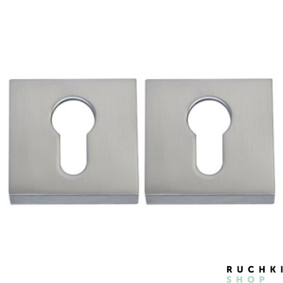 Накладка под цилиндр FF23, Матовый хром, Colombo 