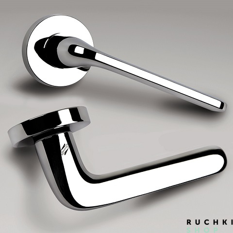 Ручка на розетке ROBOQUATTRO, Матовая латунь, Colombo  