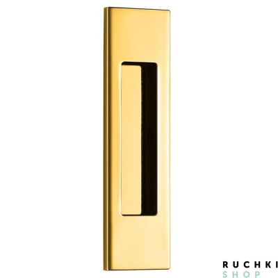 Ручка для раздвижных дверей ID 411 , Полированная латунь, Colombo 