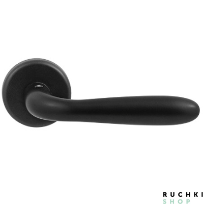 Ручка на розетке ROBOT (Робот), Черный матовый, Colombo 