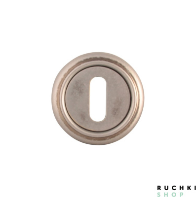 Накладка под ключ буратино PAT 50V, Французское серебро, Melodia 