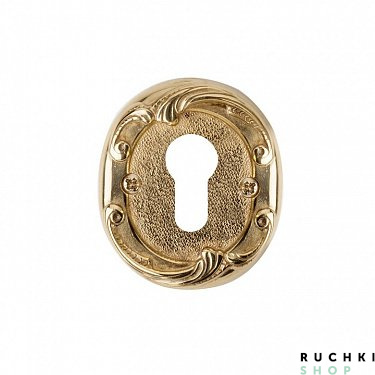 Накладка под цилиндр  ET 74 PB, Полированная латунь, Val de fiori 