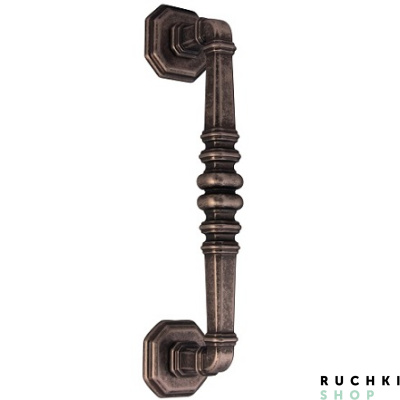 Ручка-скоба 759 ATLAS 298 mm, Античное серебро, Forme 