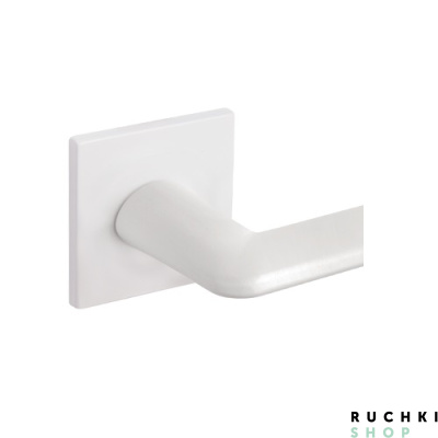 Ручка на розетке ELIPTICA 3098 5S Q, Белый матовый, Tupai 