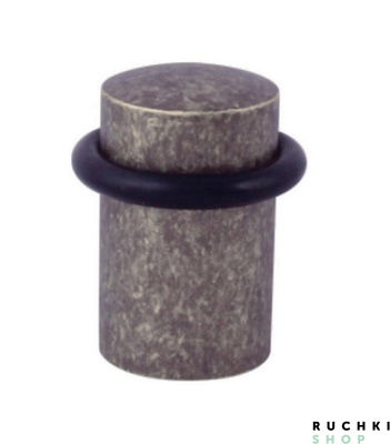 Ограничитель дверной 850, Серебро античное, Melodia