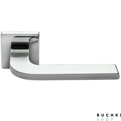 Ручка на розетке SPUTNIK, Полированный хром, Morelli luxury 