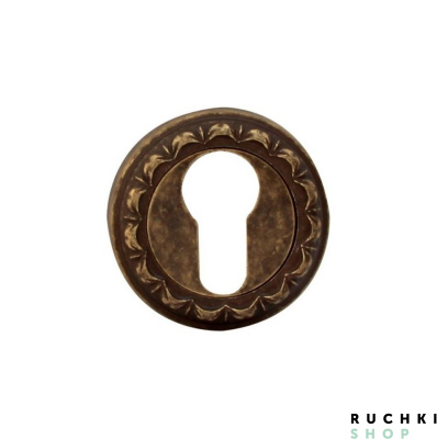 Накладка под цилиндр CUL 50D, Античная бронза, Melodia