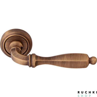 Ручка на розетке 50V CAMILLA 298V, Матовая бронза, Melodia 