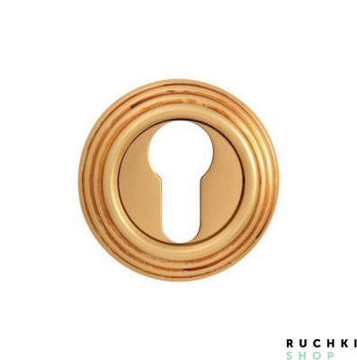 Накладка под цилиндр CUL 50P, Французское золото, Melodia