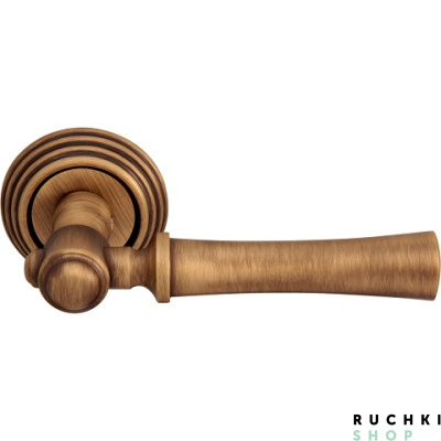 Ручка на розетке 50P CARLO 283P, Матовая бронза, Melodia 